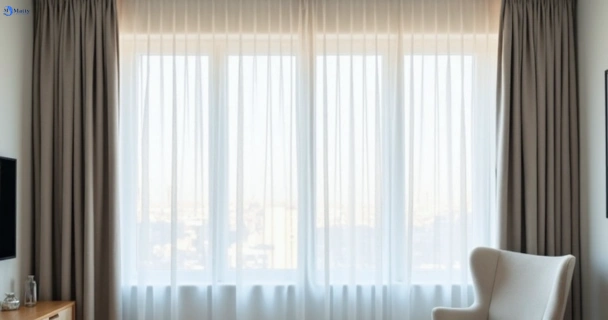 Restored vibrant drapes in welsby QLD after Fresho Curtain Cleaning